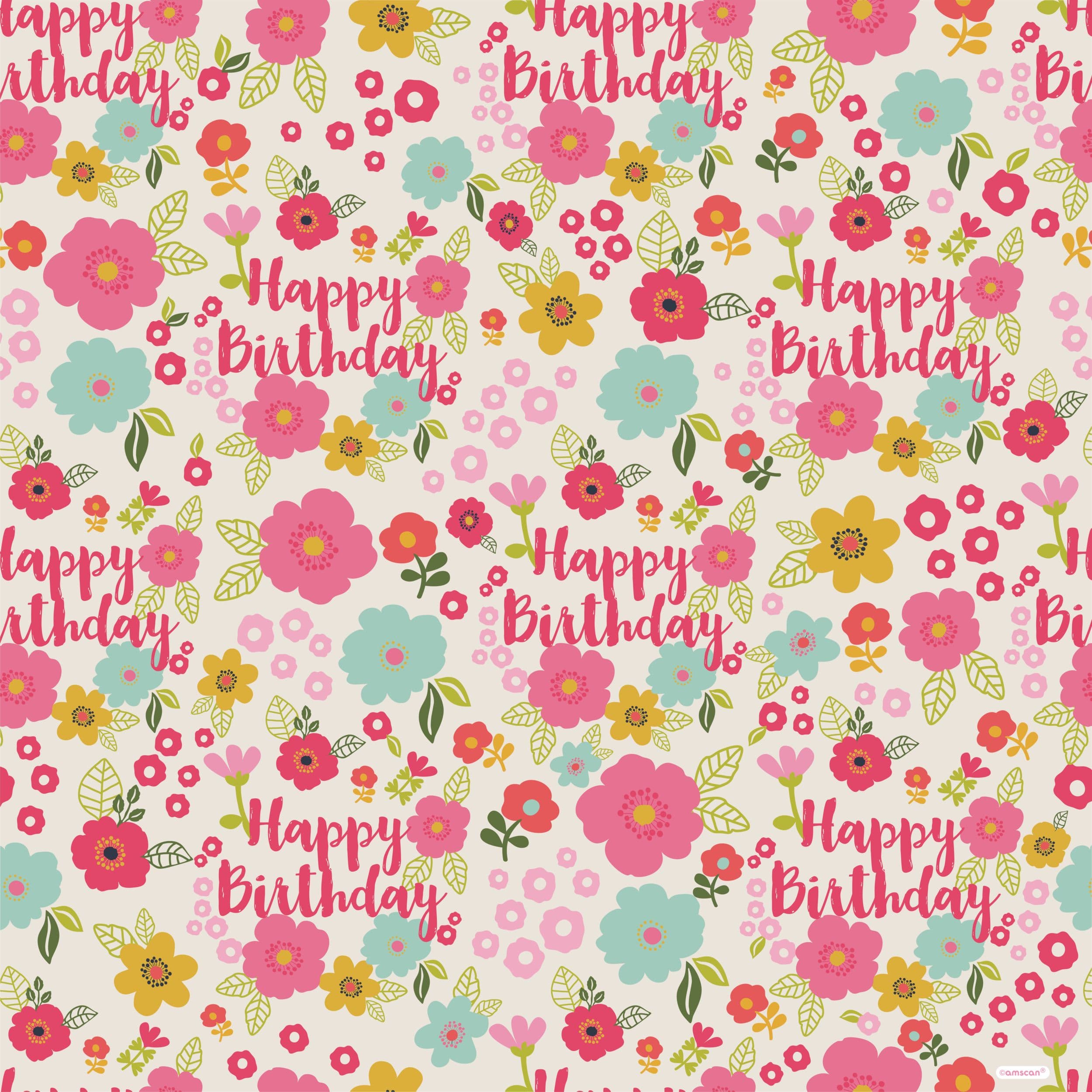 Birthday Gift Wrapping Papers