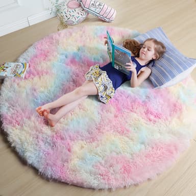 Fuzzy Rugs for Kids