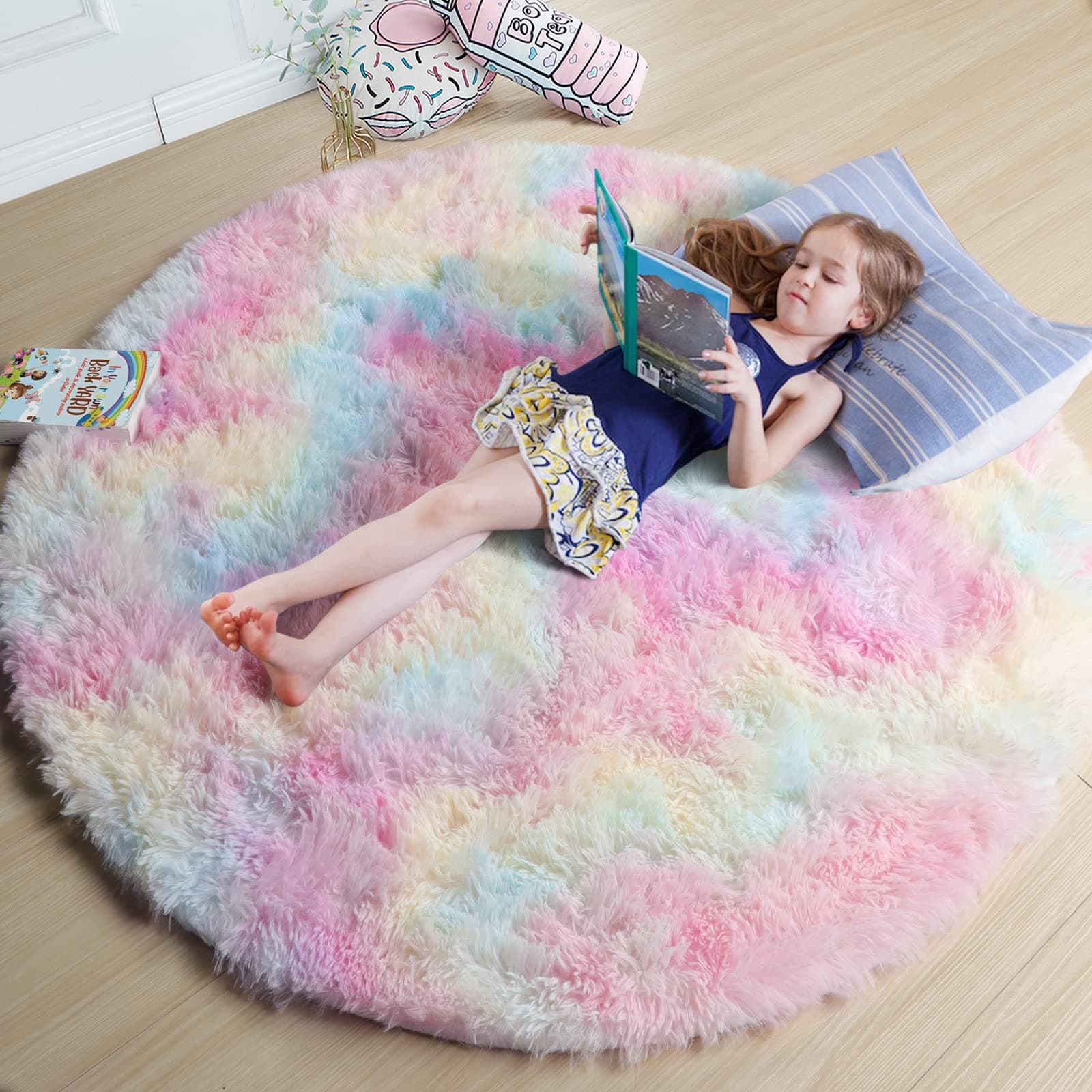 Fuzzy Rugs for Kids