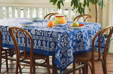 Blue Tableclothes