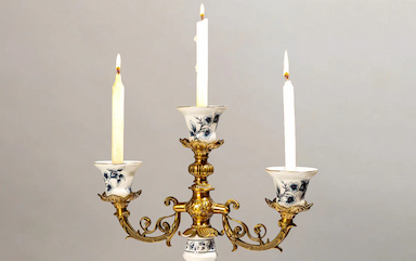 Gold Candle Holders