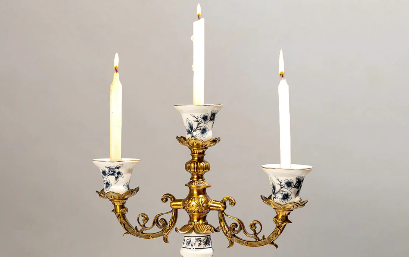 Gold Candle Holders