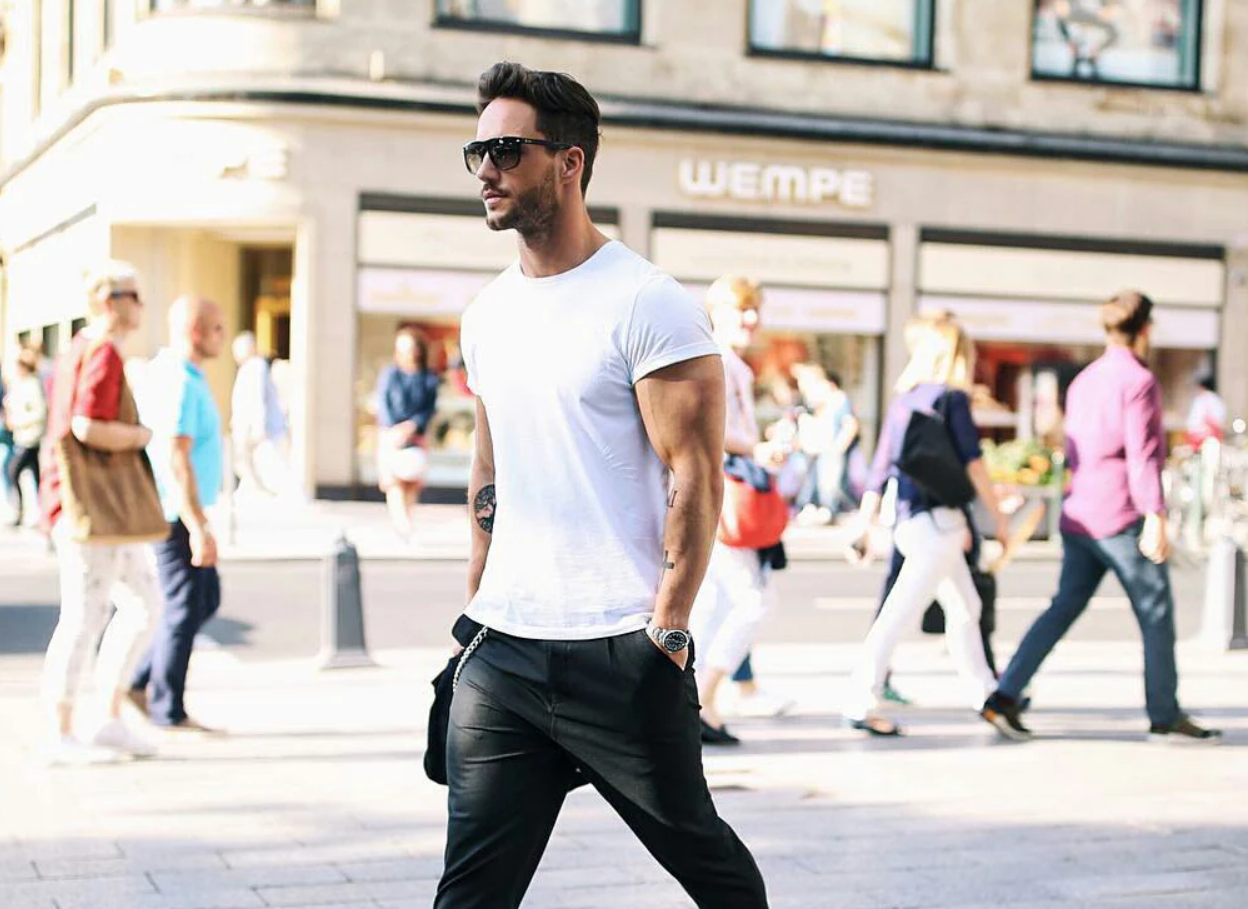 White T-Shirts for Men