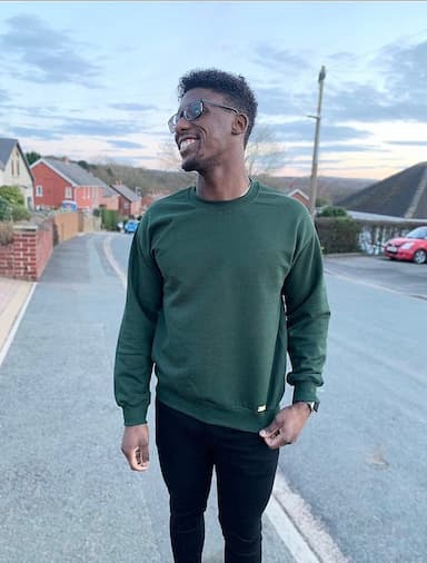 Green Sweatshirts for Men