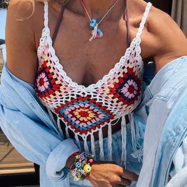 Knitted Crop Tops for Summer