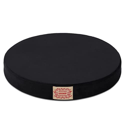 Best Tempur-Pedic products #6 from Shinnwa Shinnwa Round Chair Pad, Dual-Layer Memory Foam Round Seat Cushion for Chair with Velvet Cover, Green, 16"x16"x2"