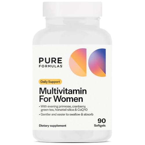 Best Multivitamins for Women #3 from PureFormulas PureFormulas - Multivitamin for Women - 90 Softgels