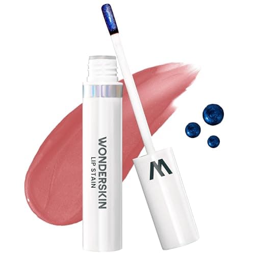 Best Lip Tints #2 from Wonderskin Wonderskin Wonder Blading All Day Lip Stain Peel Off Masque - Long Lasting, Waterproof and Transfer Proof Nude Lip Tint, Matte Finish Peel Off Lip Stain (Whimsical Masque)