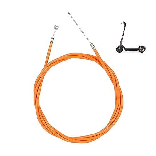 Best Segway Scooters for Adults #1 from LHROPA LHROPA Orange Stainless Steel Brake Line Replacement for Segway Ninebot F Series (F20 F25 F30 F40) D28U Electric Kick Scooter