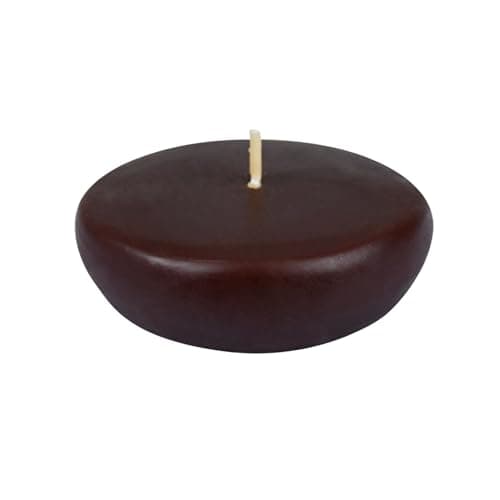 Best Pink Floating Candles #5 from Zest Candle Zest Candle 24-Piece Floating Candles, 2.25-Inch, Brown