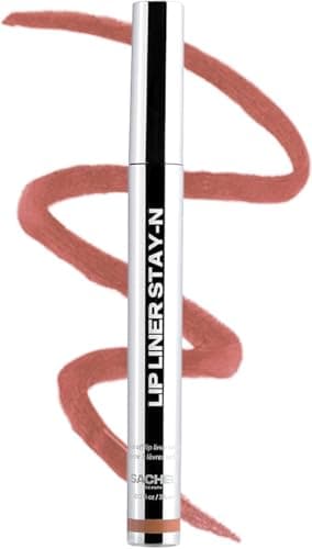 Best Lip Tints #7 from Sacheu Sacheu Lip Liner STAY-N Peel Off Lip Stain — Long Lasting Waterproof Lip Tint with Hyaluronic Acid & Vitamin E — Transfer Proof Matte Finish, Vegan & Cruelty-Free (p-INKED)