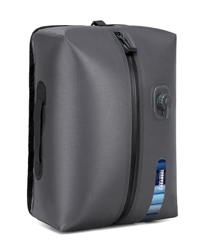 Best Vacuum Storage Bags #4 from Cusangel Cusangel travel vacuum bags with pump,18L with Pump Included,Vacuum Sealed bag for Luggage and Backpacks (Built-in pump bag 1pack)