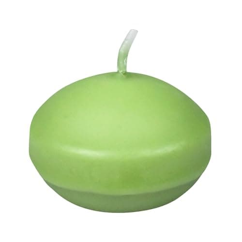 Best Pink Floating Candles #6 from Zest Candle Zest Candle 24-Piece Floating Candles, 1.75-Inch, Sage Green