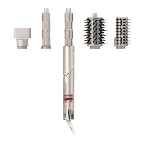 Best Styling Tools #8 from Shark Shark HD430 FlexStyle Air Styling & Drying System, Powerful Hair Dryer Brush & Multi-Styler with Auto-Wrap Curlers, Paddle Brush, Oval Brush, Concentrator Attachment, Stone