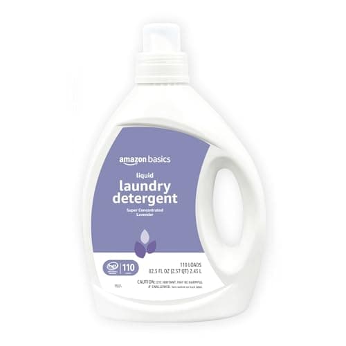 Best Liquid Laundry Detergents #2 from Amazon Basics Amazon Basics Concentrated Liquid Laundry Detergent, Lavender, 110 loads, 82.5 Fl Oz (Previously Solimo)