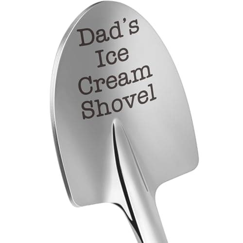 Best Birthday Gifts for Father #5 from LEJIAJINW Dad Fathers Day Birthday Gift, from Daughter/Son, Fathers Day for Dad Daddy Grandpa Husband, Funny Dad's Ice Cream Shovel Daddy Father-in-Law Grandfather Valentines Stuffers Easter Basket Essentials
