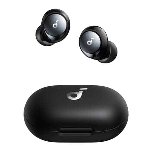 Best Wireless Bluetooth Noise Canceling Earbuds #7 from Soundcore Soundcore by Anker Space A40 Adaptive Active Noise Cancelling Wireless Earbuds, Reduce Noise by Up to 98%, Ultra Long 50H Playtime, 10H Single Playtime, Hi-Res Sound, Comfortable Fit, Wireless Charge