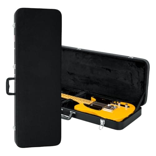 Best Electric Guitar Cases #8 from Gator Gator Cases Hard-Shell Wood Case for Standard Electric Guitars, Fits Fender Strat/Tele Style (GWE-ELEC)