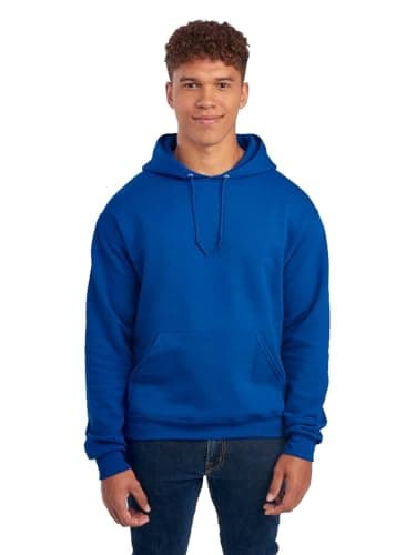 Best Blue Sweatshirts for Men #10 from Jerzees Jerzees --Men's NuBlend Fleece -Sweatshirts & Hoodies, Hoodie-Royal Blue, X-Large