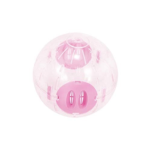 Best Hamster Balls #5 from Andiker Andiker Hamster Ball, 5.52in Transparent Hamster Running Ball with Breathable Holes Easy to Install Hamster Exercise Ball for Small Animals to Keep Fit or Do More Sports Hamster Wheels (Pink)