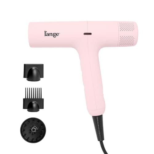 Best Hair Dryers #4 from L'ANGE HAIR L'ANGE HAIR HauteAir Digital Professional Hair Dryer | LED Display for Precision Heat Control | Fast-Dry Brushless Motor with Cool Shot | Negative Ion Technology | Lightweight & Self-Cleaning (Blush)