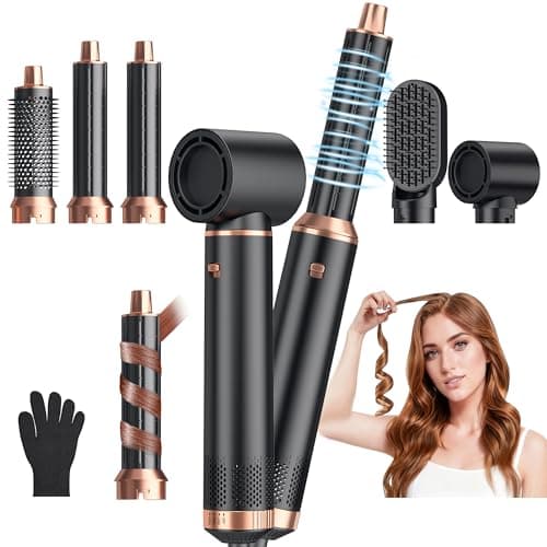 Best Hair Multi-Stylers #3 from Yitrust 5 in 1 Blow Dryer Brush, Upgrade Hair Dryer Brush Air Curler Air Curling Wrap Styler, Detachable Hot Air Brush Negative Ion Curling Brush Iron, Hair Styling Tools for Drying Curling Straightening