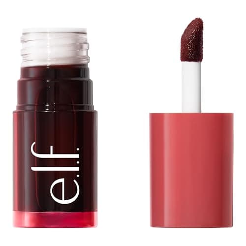 Best Lip Tints #8 from e.l.f. e.l.f. Sheer For It Blush Tint, Multi-Use, Long-Lasting Lip & Cheek Makeup, Creates A Natural Flush Finish, Vegan & Cruelty-Free, Cherry Cola