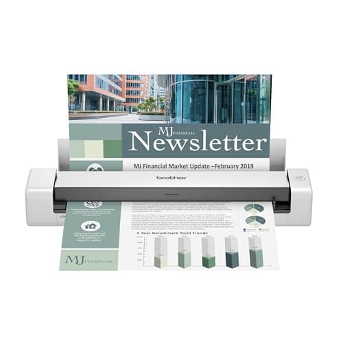 Best Duplex Scanners #1 from Brother Brother DS-740D Duplex Compact Mobile Document Scanner