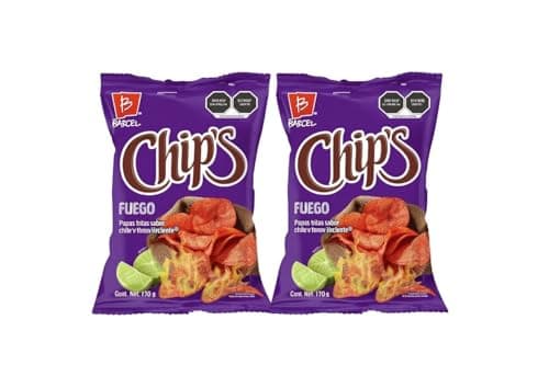Best Potato Chips #9 from Generic Chips Fuego, Papas Fritas Fuego Sabor a Chile y Limón (2 Pack)