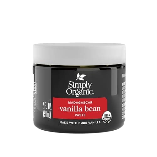 Best McCormick Sugars #9 from Simply Organic Simply Organic Vanilla Bean Paste, Organic, 2 Fluid Ounce