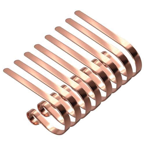 Best Stocking Holders #6 from Ginbel Direct Ginbel Direct 8 Pack Christmas Stocking Holders Mantel Stocking Hanger Holder Christmas Decoration Supplies