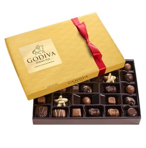 Best Chocolate Boxes #10 from Godiva Chocolatier Godiva Premium Assorted Chocolates, 27-count