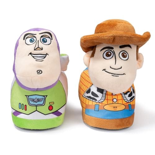 Best Kids Slippers #8 from Disney Pixar Pixar 3D Slippers for Kids, Toy Story Multicolor, Size 7/8 Toddler