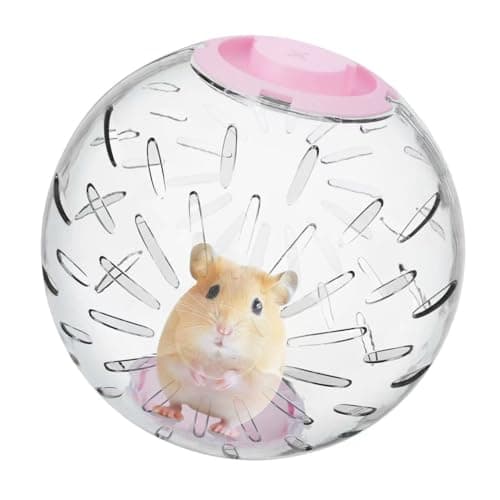 Best Hamster Balls #6 from LummiPlay 7.9 inch Hamster Ball, Exercise Toys, Running Clear Plastic Balls, Large Space, Easy to Clean, Portable Cage, for Small and Medium Hamsters, Syrian Dwarf Hamster