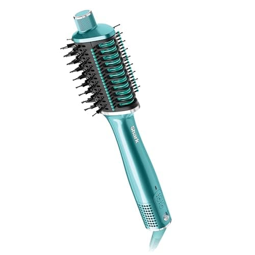 Best Shark Blow Dryers #8 from Shark Shark Glossi 2-in-1 Hot Tool and Air Glosser, Ultra-Fast, Ultra-Glossy Blowouts at-Home, Heat-Controlled Ceramic, Curly, Coily, and Color Friendly, Jewel Teal, HT302TL