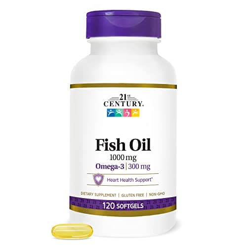 Best Fish Oil Capsules #2 from 21st Century 21st Century Fish Oil 1000 mg Softgels, 120 Count