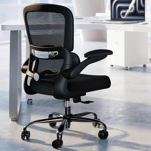 Best Ergonomic Office Chairs #4 from TRALT TRALT Office Chair - Ergonomic Desk Chair with Adjustable Lumbar Support, Mesh Computer Chair, Executive Chairs for Home Office Comfortable Lumbar Support (Black)