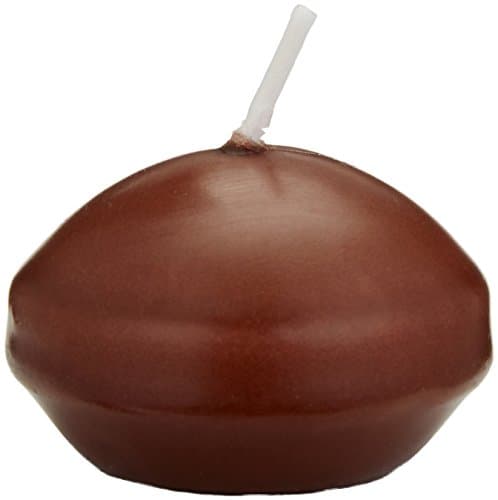 Best Pink Floating Candles #10 from Zest Candle Zest Candle 24-Piece Floating Candles, 1.75-Inch, Brown