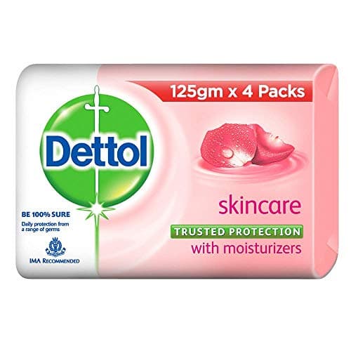 Best Dettol Soaps #5 from Dettol Dettol Skincare Soap, 125g (Pack of 4)