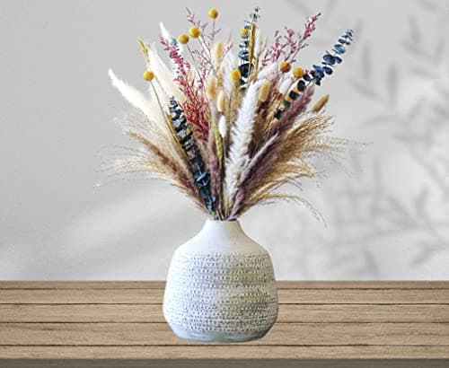 Best Pampas grasses #4 from Magnum Opus 96pcs Pampas Grass , 17.7" Dried Flowers , Dried Flowers for Vase with 9styles , Pampas Grass Decor Tall , Pompous Grass , Dried Pampas Grass , Dried Flower Bouquet , Pampass Grass , Pampas Gras