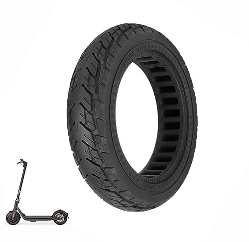 Best Segway Scooters for Adults #2 from ZAITUO ZAITUO 10 x 2.125 Honeycomb Tire, Air pocket Non-Pneumatic Solid Tyre for Segway Ninebot F Series (F20 F25 F30 F35 F40 F65) D28U Electric Kick Scooter Wheel Parts (1)