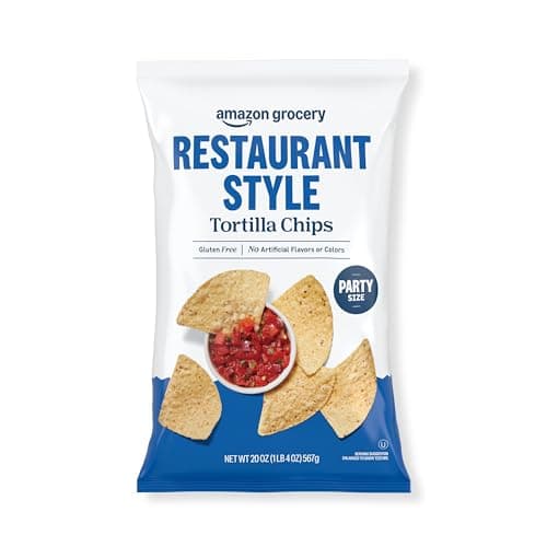 Best Corn Chips #3 from Amazon Grocery Amazon Grocery, Restaurant Style Tortilla Chips, 20 Oz (Previously Amazon Fresh, Packaging May Vary)
