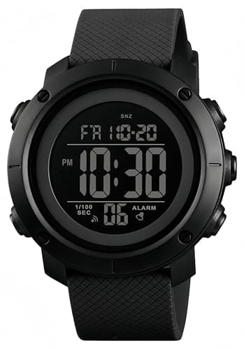 Best Digital Watch #6 from SNE Digital Watch Sports Waterproof Military Back Light Small Watch for Men Black 1426