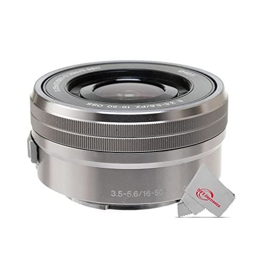 Best Sony a5100 Lens #2 from Sony Sony SELP1650 16-50mm f/3.5-5.6 OSS Alpha Zoom Lens Silver (Renewed)