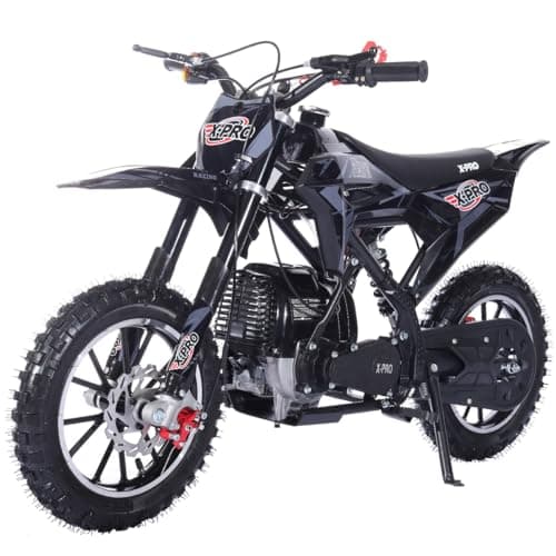 Best Dirt Bikes for Kids #4 from X-PRO X-PRO Hawk 40 Gas Power Mini Pit Bike Dirt Bike, 4 Stroke Dirt Bike with Pull Start, 10" Wheels! (Black)