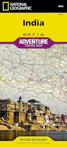 Best Books about India #6 from National Geographic India Map (National Geographic Adventure Map, 3011)