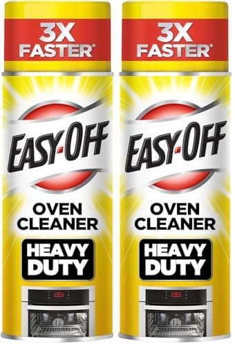 Best Oven Cleaner Sprays #9 from Easy Off Easy Off Heavy Duty Oven Cleaner, Regular Scent 14.5 oz Can (Pack of 2)
