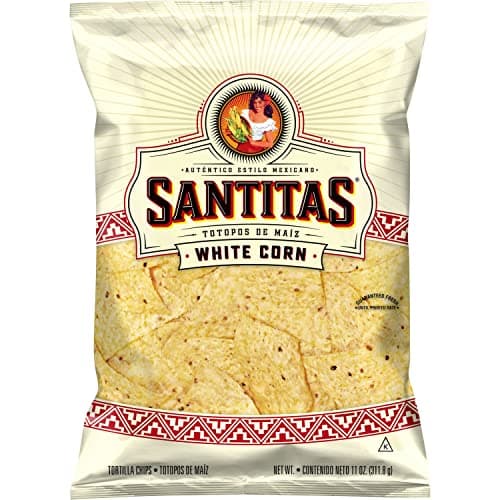 Best Corn Chips #5 from Santitas Santitas Tortilla White Corn Chips Bag, 11 Ounce