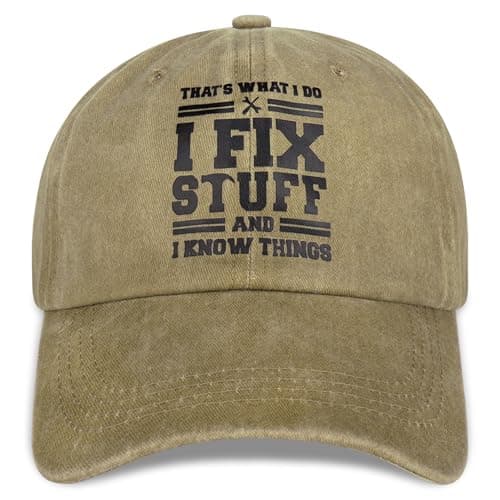 Best New Year Gifts for Men #4 from Valporia Valporia Gifts for Men Who Have Everything Baseball Cap Ideas for Birthday Anniversary Unique Boyfriend Dad Fathers Day from Daughter Husband Funny