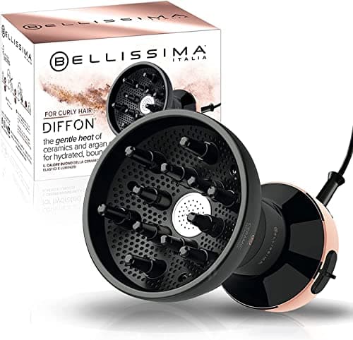 Best Diffuser Dryers #8 from BELLISSIMA Bellissima Diffon Hair Diffuser and Ceramic Curly Hair Dryer - DF1 5000 - Lightweight and Compact